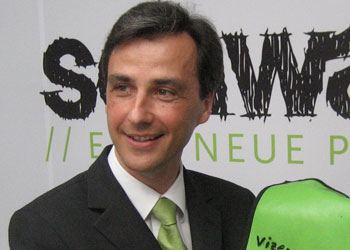 Cami projesini Avusturya'lı başkan tanıttı