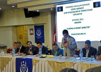 EHAD Başk. Sağlam: 'Hafızlık teşvik edilmeli'