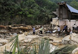 Kamboçya'da sel felaketi