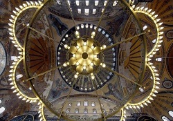 Ayasofya'da sıva altında bir sır daha