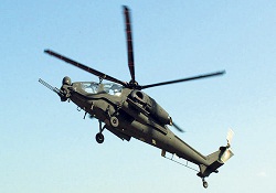Helikopterin ısı bombaları köylüleri heyecanlandırdı