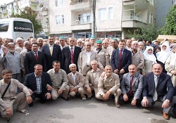 Bafra’nın İlk Hacı Adayı Kafilesi Uğurlandı