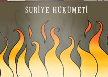 Ve cehennem sıcakları başlar - Karikatür