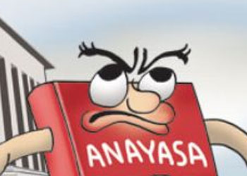 Anayasayı kemeri yok edecektir - Karikatür