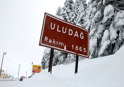 Uludağ’da kar kalınlığı 28 santimetre