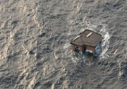 Tsunami enkazı Pasifik'te bulundu