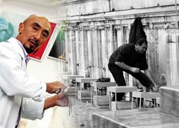 Bir abdest, heykeltraşı İslam'a taşıdı