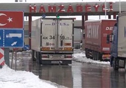 Bulgaristan sınırı ulaşıma açıldı