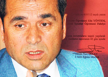 Başörtüsüne el uzatan zihniyet iş başında