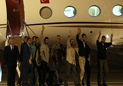 Filistinliler şimdilik MİT'te misafir ediliyor