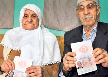 Kurul kararıyla hacı adayı olan 109'luk nine