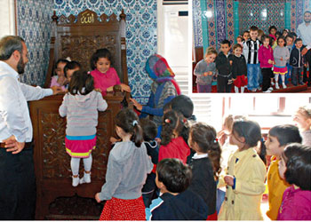 Günahsız nefesler camileri şenlendirdi