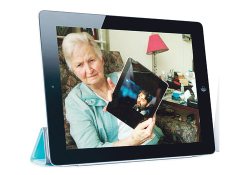 iPad, yaşlılara yaramış