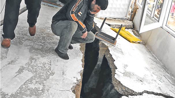 Depremde şok eden fay hattı