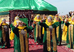 Türkmenistan'da bağımsızlık coşkusu