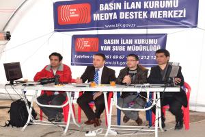 Van gazeteleri yeniden yayında