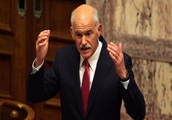 Papandreu seçimlerde aday olmayacağını açıkladı