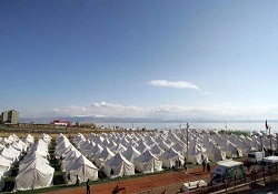 Çadırkentler, işsizlere istihdam kapısı oldu