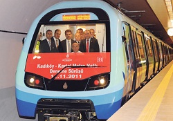 Kadıköy-Kartal Metrosu'nda test sürüşleri