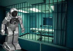 Robot gardiyan işbaşı yapıyor!