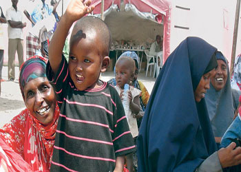 Somali'de artık yüzler gülüyor