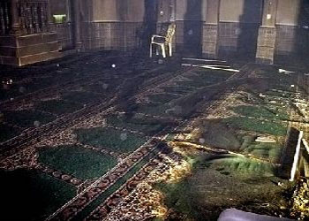 İsrail polisi Batı Şeria'da cami kundaklandı