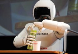 İnsansı robot Asimo'nun son versiyonu