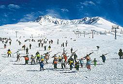 Erciyes'te kayak sezonu açıldı