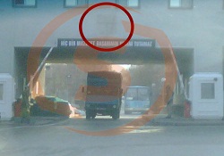 O arma söküldü!