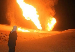 Irak'taki petrol boru hattına saldırı