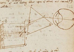 Newton'ın el yazısı internette