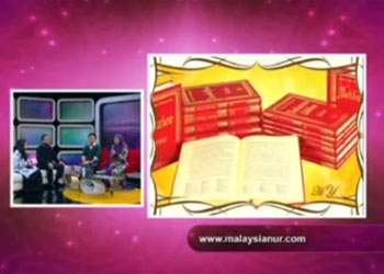 Malezya TV'sinde Risale-i Nur anlatıldı-VİDEO
