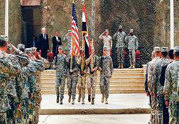 Amerikan bayrağı indi, Irak Savaşı resmen bitti