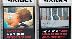 Paketlerdeki uyarı resimleri büyüyor