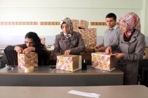 Eren Üniversitesi'nden engellilere yardım