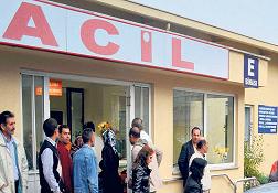 Aciller paralı oldu, yoğunluk yüzde 25 azaldı
