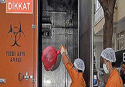 60 bin ton tıbbi atık toplandı