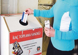 İlaç israfına 'toplama sandıkları'yla çözüm