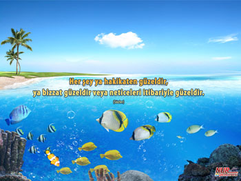 Risale-i Nur'dan vecizeli duvar kağıdı - [indir]