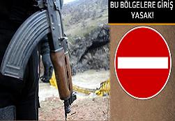 Geçici güvenlik bölgesi ilan edildi