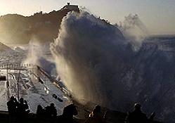 Hollanda'da şiddetli fırtına