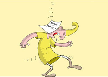 Başa düşünce kağıt olmadığı anlaşılır