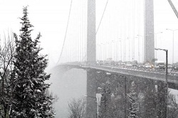 İstanbul'da 24 saat kar nöbeti