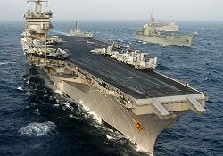 ABD uçak gemisi Basra Körfezi'nde