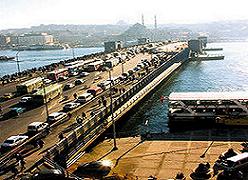 Yeni Galata Köprüsü'nde bakım