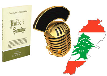 Lübnan radyosunda Hutbe-i Şamiye yayını