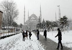 Kar İstanbul’a geri döndü