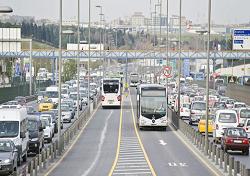 İstanbul'dan sonra ikinci metrobüs!