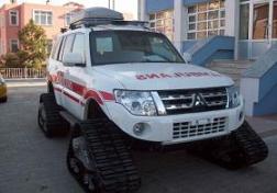 Tekirdağ'a ikinci paletli ambulans
