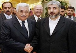 Abbas ve Meşal seçim anlaşmasına vardı